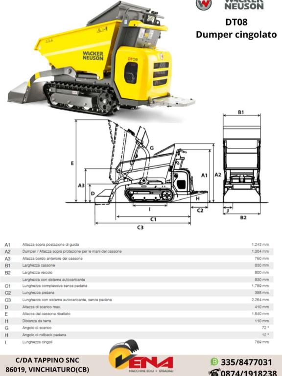 Wacker Neuson Motocarriola Foto 1