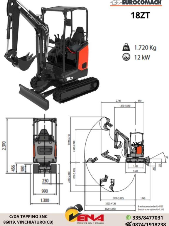 Takeuchi/Eurocomach TB216/18ZT Foto 3