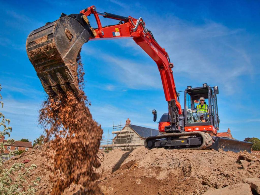 Kubota KX080-4a Foto 5