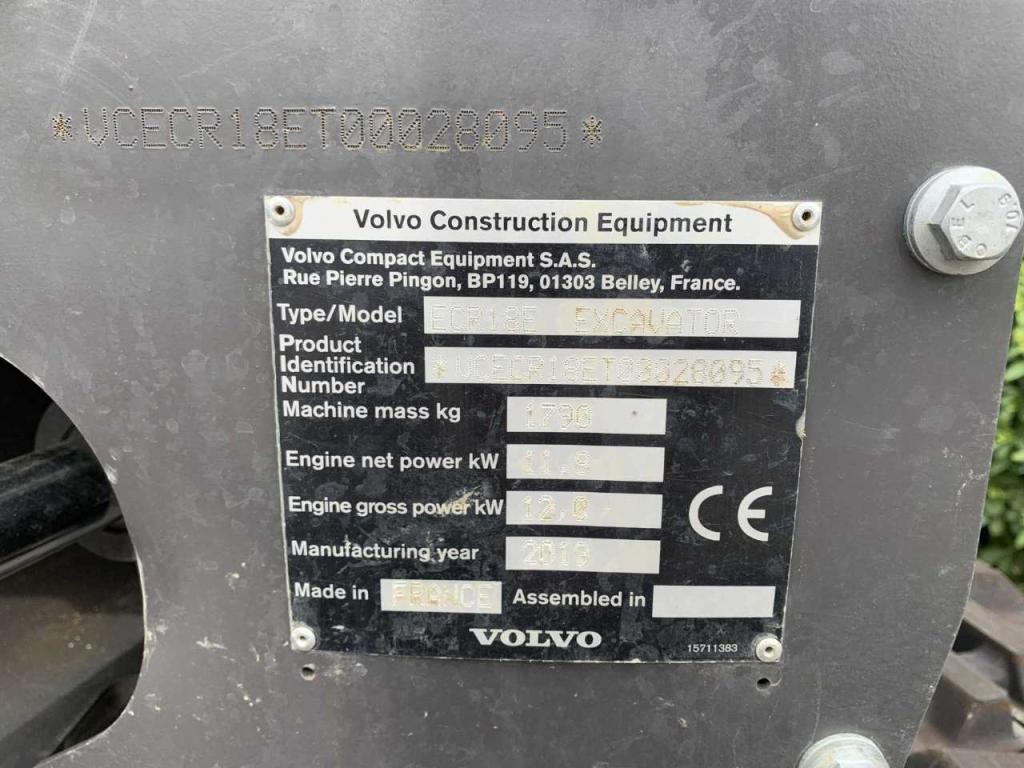 Volvo ECR18E Foto 2