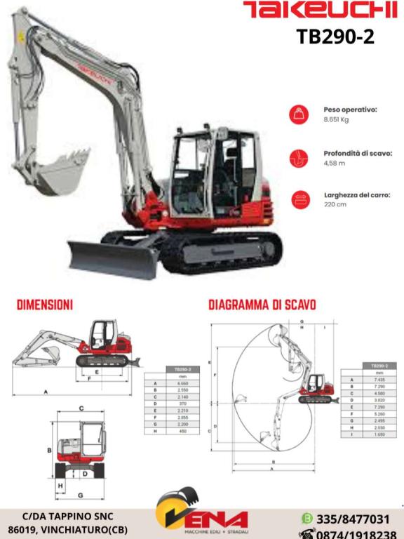 Takeuchi TB290-2 Foto 1