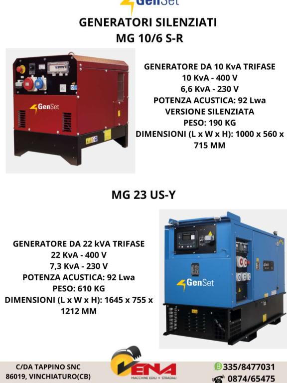 Genset Gruppo elettrogeno Foto 1