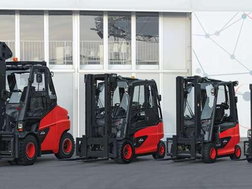 Linde Carrello elevatore elettrico 4 ruote Foto 6
