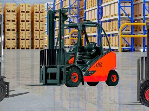 Linde Carrello elevatore elettrico 4 ruote Foto 7