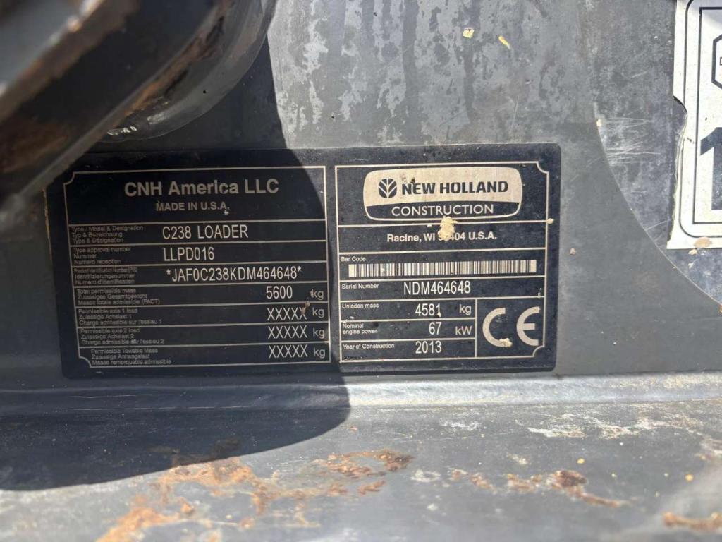 New Holland C238 LOADER Foto 2