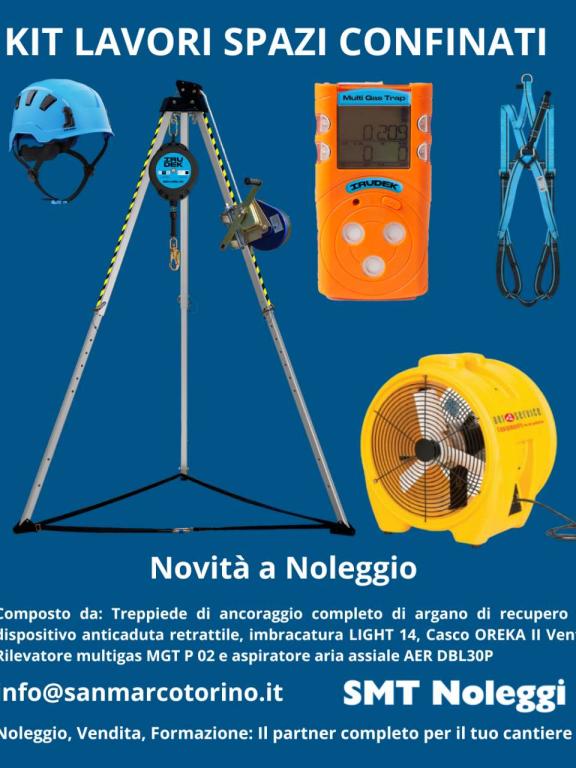 IRUDEK Kit per spazio confinato Foto 1