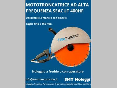 Sea Technology Seacut 400HF - a disco ad alta frequenza a noleggio presso S.M.T. Noleggi Srl